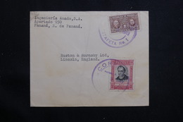 PANAMA - Enveloppe De Panama Pour Le Royaume Uni En 1949, Affranchissement Plaisant - L 61314 - Panama