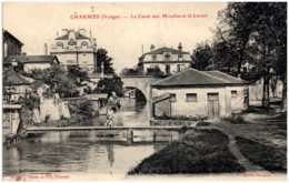 88 CHARMES - Le Canal Des Moulins Et Le Lavoir - Charmes