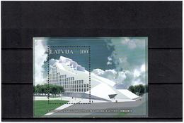Latvia 2005 .  National Library. S/S: 100.   Michel # BL 19 - Lettland