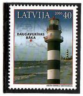 Latvia  2005 .  Daugavgrivas Lighthouse. 1v: 40.   Michel #  645A - Latvia