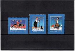 Latvia  2005 . Christmas 2005. 3v: 12, 15, 15 .   Michel #  649-51 - Lettonia