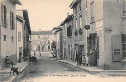 Saint Symphorien D'Ozon         38           Une Rue.       (Voir Scan) - Andere & Zonder Classificatie