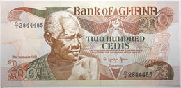 Ghana - 200 Cedis - 1991 - PICK 27b.3 - NEUF - Ghana