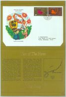 84392 - HONG KONG - Postal History -  FDC COVER Special Folder YEAR OF The HORSE 1978 - FDC