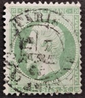 FRANCE 1862 - Canceled - YT 20 - 5c - 1862 Napoléon III