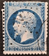 FRANCE 1862 - Canceled - YT 22 - 20c - 1862 Napoléon III