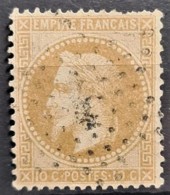 FRANCE 1868 - Canceled - YT 28B - 10c - 1863-1870 Napoleon III Gelauwerd