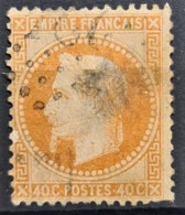 FRANCE 1868 - Canceled - YT 51 - 40c - 1863-1870 Napoleon III With Laurels