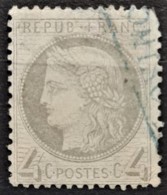 FRANCE 1872 - Canceled - YT 52 - 4c - 1871-1875 Cérès