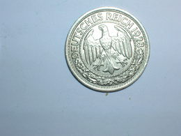 ALEMANIA 50 PFENNIG 1928 E (1252) - 50 Renten- & 50 Reichspfennig