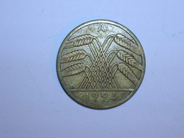 ALEMANIA 10 RENTENPFENNIG 1924 A (1281) - 10 Rentenpfennig & 10 Reichspfennig