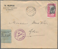 Aden: 1915/1917, INCOMING CENSORED MAIL, Group Of 20 Censored Covers Addressed To Aden, Comprising S - Jemen