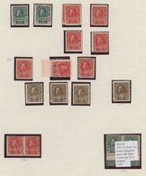 Canada / Kanada: 1915/1932, Mint And Used Collection On Album Pages, Comprising Commemoratives And D - Sammlungen