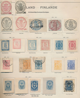 Alle Welt - Ganzsachen: 1840-1901: Collection Of Thousands Of Postal Stationery Cut-outs Housed In A - Sonstige & Ohne Zuordnung