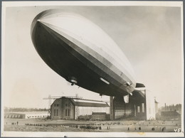 Thematik: Zeppelin / Zeppelin: 1910/1945 (ca): Posten Mit Dutzenden Zeppelin Photos, Dazu Einige Pos - Zeppeline