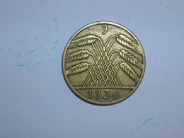 ALEMANIA 10 REICHSPFENNIG 1936 J (1325) - 10 Reichspfennig