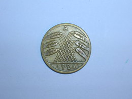 ALEMANIA 5 RENTENPFENNIG 1924 A (1327) - 5 Renten- & 5 Reichspfennig