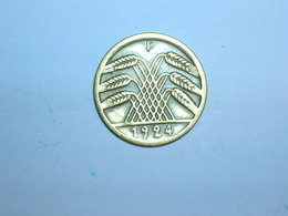 ALEMANIA 5 RENTENPFENNIG 1924 F (1331) - 5 Rentenpfennig & 5 Reichspfennig