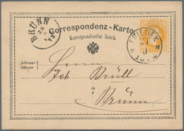 Österreich - Stempel: 1870/1883 Ca., Stempelsammlung Von A-M (Adersbach - Maximilianstrasse/Wien) Au - Franking Machines (EMA)