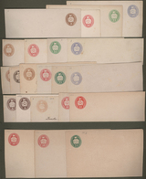 Schweiz - Ganzsachen: 1867-1930 Ca.: Spezialsammlung Der Schweiz. Ganzsachen Mit Rund 560 Umschlägen - Stamped Stationery
