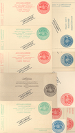 Türkei - Ganzsachen: 1915 Kleines Lot Mit GSK, Doppel-GSK, GS-Kartenbriefe, GSU, (U35/6) Und R-GSU ( - Postal Stationery