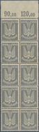 Deutsches Reich - Weimar: 1924, FLUGPOSTMARKEN Holztaube 5 Pf - 300 Pf, Engrospartie Von 50 Komplett - Collections