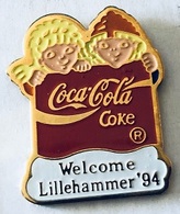 JEUX OLYMPIQUES - OLYMPIC GAMES - LILLEHAMMER 1994 - WELCOME - SPONSOR COCA-COLA - COKE  -       (25) - Giochi Olimpici