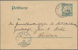 Deutsche Kolonien - Kamerun - Ganzsachen: 1899 - 1907 (ca.), Posten Von Ca. 90 Ganzsachenkarten, Ung - Cameroun