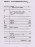 Deutsche Abstimmungsgebiete: Marienwerder: 1920, Umfassende Spezial-Sammlung Von Ca. 207 Marken Im R - Other & Unclassified