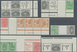 Berlin - Zusammendrucke: 1949/89, Lagerbestand In 3 Dicken Steckalben In Beiden Erhaltungen Gestempe - Se-Tenant