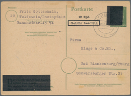 Bundesrepublik - Ganzsachen: 1945/2001, Vielseitige Partie Von Ca. 277 Meist Gebrauchten Ganzsachen - Other & Unclassified