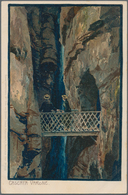 Ansichtskarten: Künstler / Artists: DIEMER, Michael Zeno (1867-1939), Deutscher Maler. Kleine Garnit - Unclassified