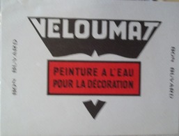 Buvard – VELOUMAT –RARE- Peinture, Décoration - Verf & Lak