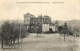 - Rhône -ref-1001- Saint Laurent De Chamousset - St Laurent De Chamousset - Le Chateau - Chateaux - - Saint-Laurent-de-Chamousset