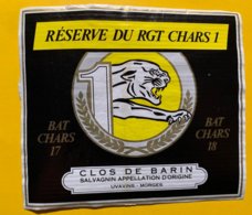 14410 - Réserve Du Régiment De Chars 1 Bat Chars 17 & 18 Salvagnin Clos De Barin - Militär