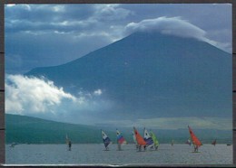 Mountains. Japan. Mt. Fuji. Post  Card  Mint Condition. - Climbing