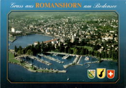 Gruss Aus Romanshorn Am Bodensee - Flugaufnahme (3999) * 26. 3. 1990 - Romanshorn