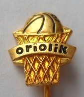 BASKETBALL - KK ORIOLIK, SLAVONKI BROD Croatia PINS BADGES P4/1 - Basketball