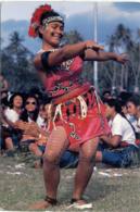 AMERICAN SAMOA  A Young Samoan Maiden With A Traditional Malu  Tatoo - Océanie