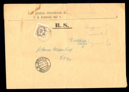 AUSTRIA-DALMATIA - Judicial Letter Sent From Sibenik/Sebenico 1908. - Storia Postale