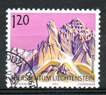 LIECHTENSTEIN. N°944 Oblitéré De 1990. Montagne. - Montagne