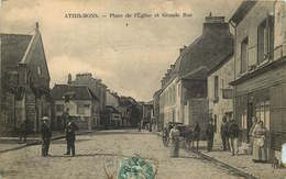 ESSONNE  ATHIS MONS  Place De L'église Et Grande Rue  (manqanglinfdrt) - Athis Mons