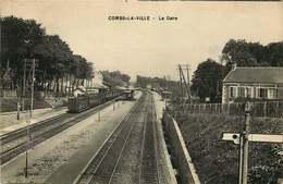 SEINE ET MARNE  COMBS LA VILLE  La Gare - Combs La Ville