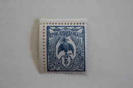 NOUVELLE-CALEDONIE 1922 Y&T No 114 5C GRIS-BLEU CAGOU  NEUF* MH TTB... - Unused Stamps