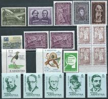 -ARGENTINA 1957 -1959 -1964- 1966-1969 Lot Mix Stamps Not Used,Mint,MNH - Colecciones & Series