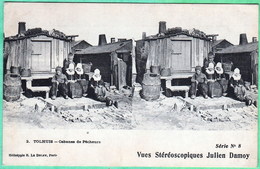 TOLHUIS - CABANE DE PECHEURS - CARTE STEREO JULIEN DAMOY - Zevenaar