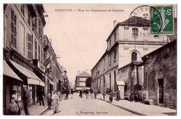 7166 - Soissons ( 02 ) - Rue Du Commerce Et Caserne - G.;Nougarède à Soissons - - Soissons