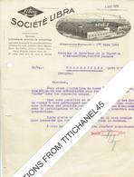 Brief 1929 - GLIESMARODE-BRUNSWICK - SOCIETE LIBRA - Fabrique De Balances - Other & Unclassified