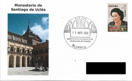 SPAIN. POSTMARK SANTIAGO DE UCLES MONASTERY. 2020 - Altri & Non Classificati