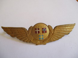 Scandinavia: SAS Hat Badge (1950-80) - Tarjetas De Identificación De La Tripulación